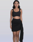 VERSA VIOLET Midi Skirt