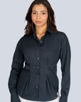 Ms.V Cinched Shirt