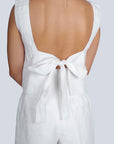 Ms.V Pleated Linen Top