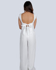 Ms.V Pleated Linen Top