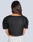 Versa Violet Linen Top