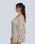 Ms.V Layered Ruffle Cover-Up