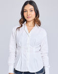 Ms.V Cinched Shirt