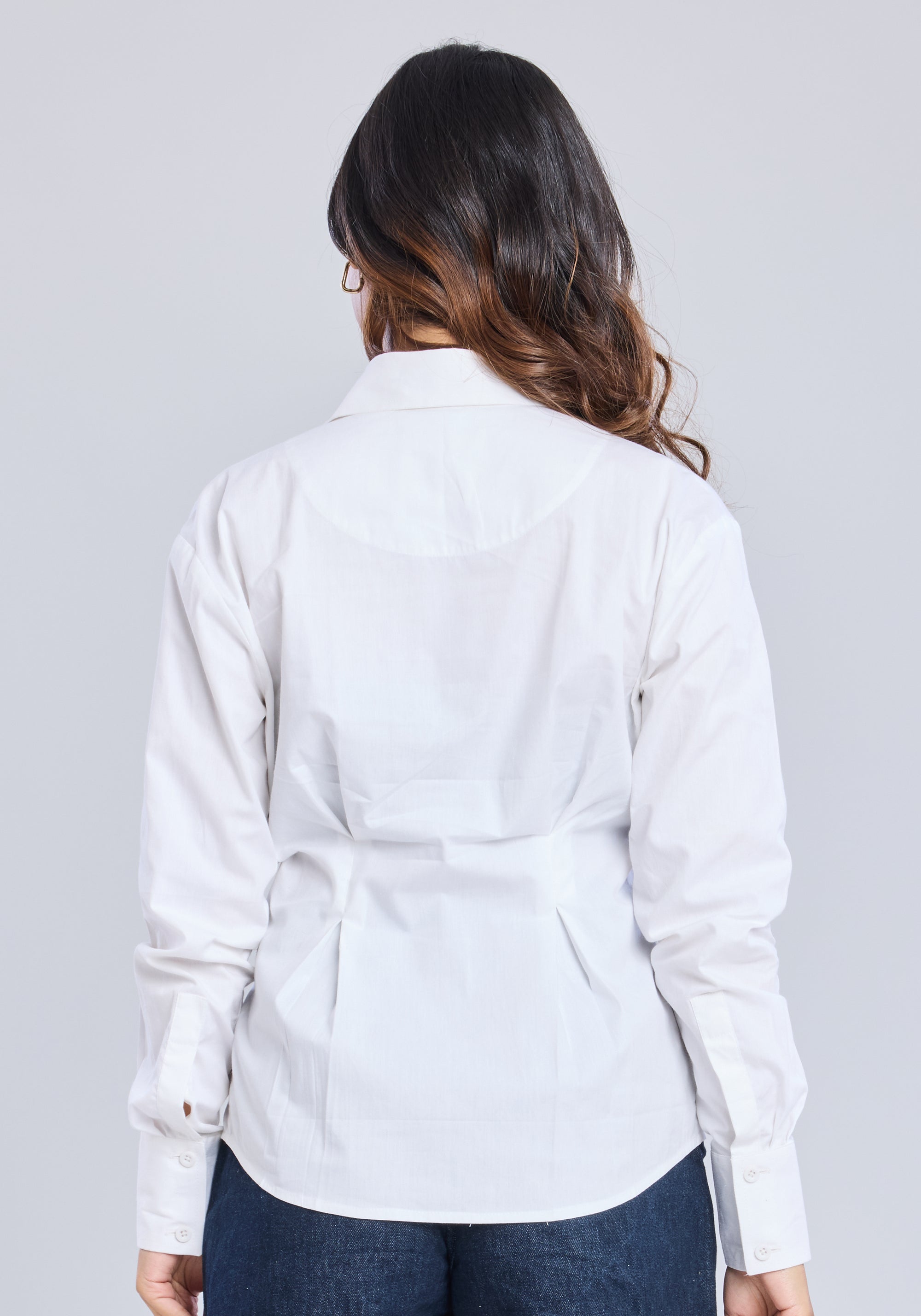 Ms.V Cinched Shirt