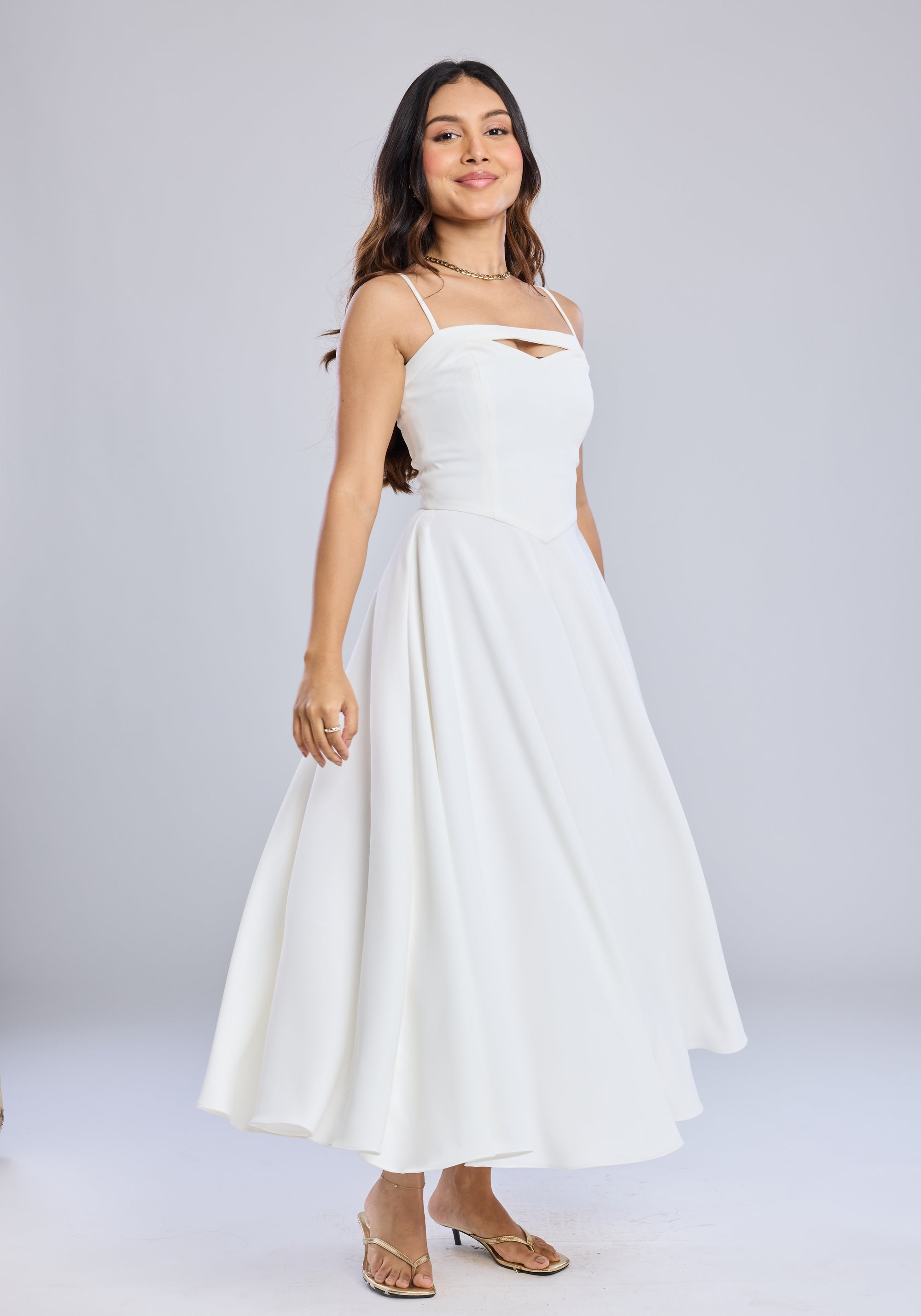 Ms.V Cut - Out Midi Dress
