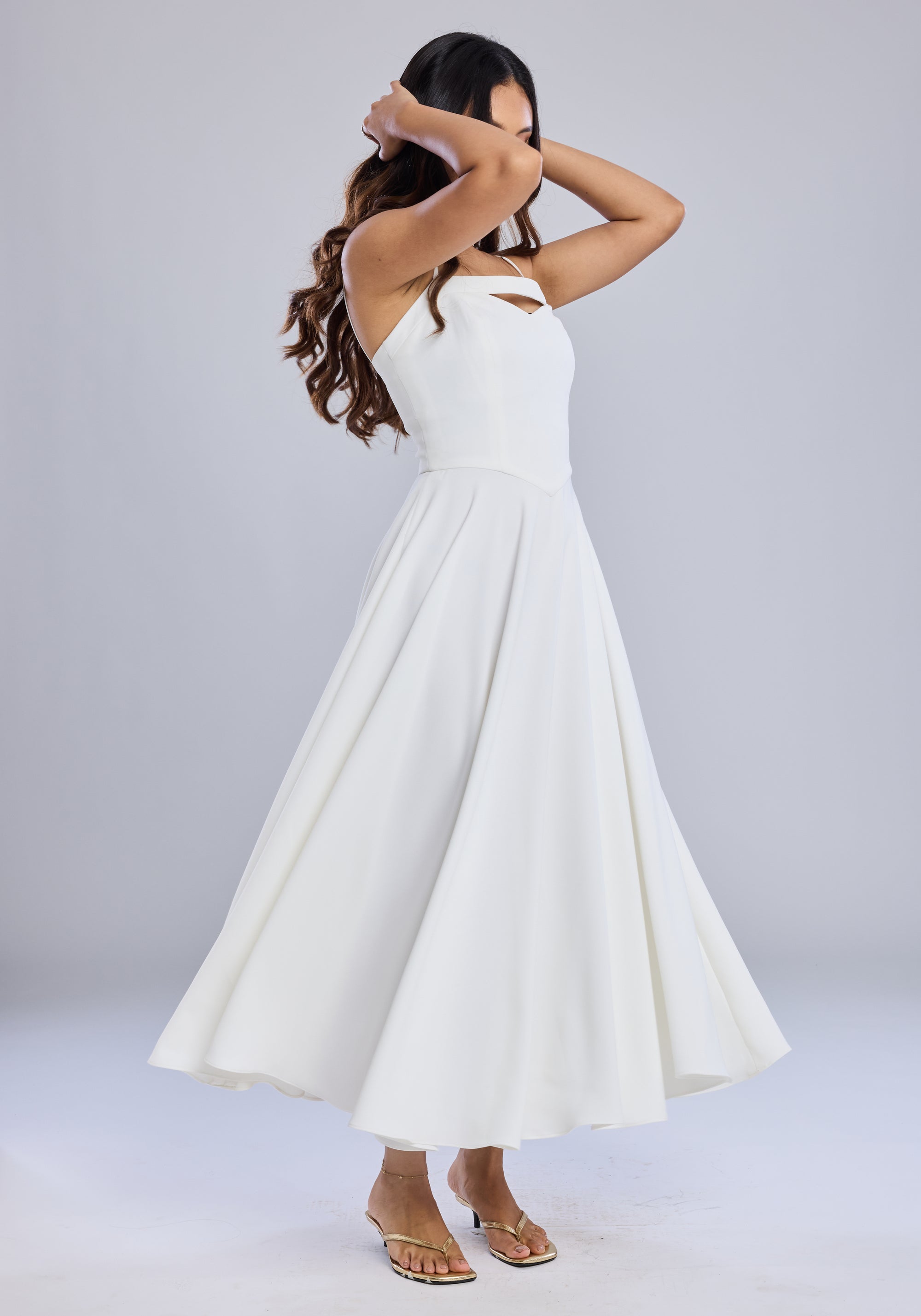 Ms.V Cut - Out Midi Dress