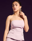 Ms.V Strapless Structured Top