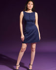 Ms.V Mini Structured Dress With Buttons