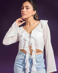 Ms.V Cropped Cover Up