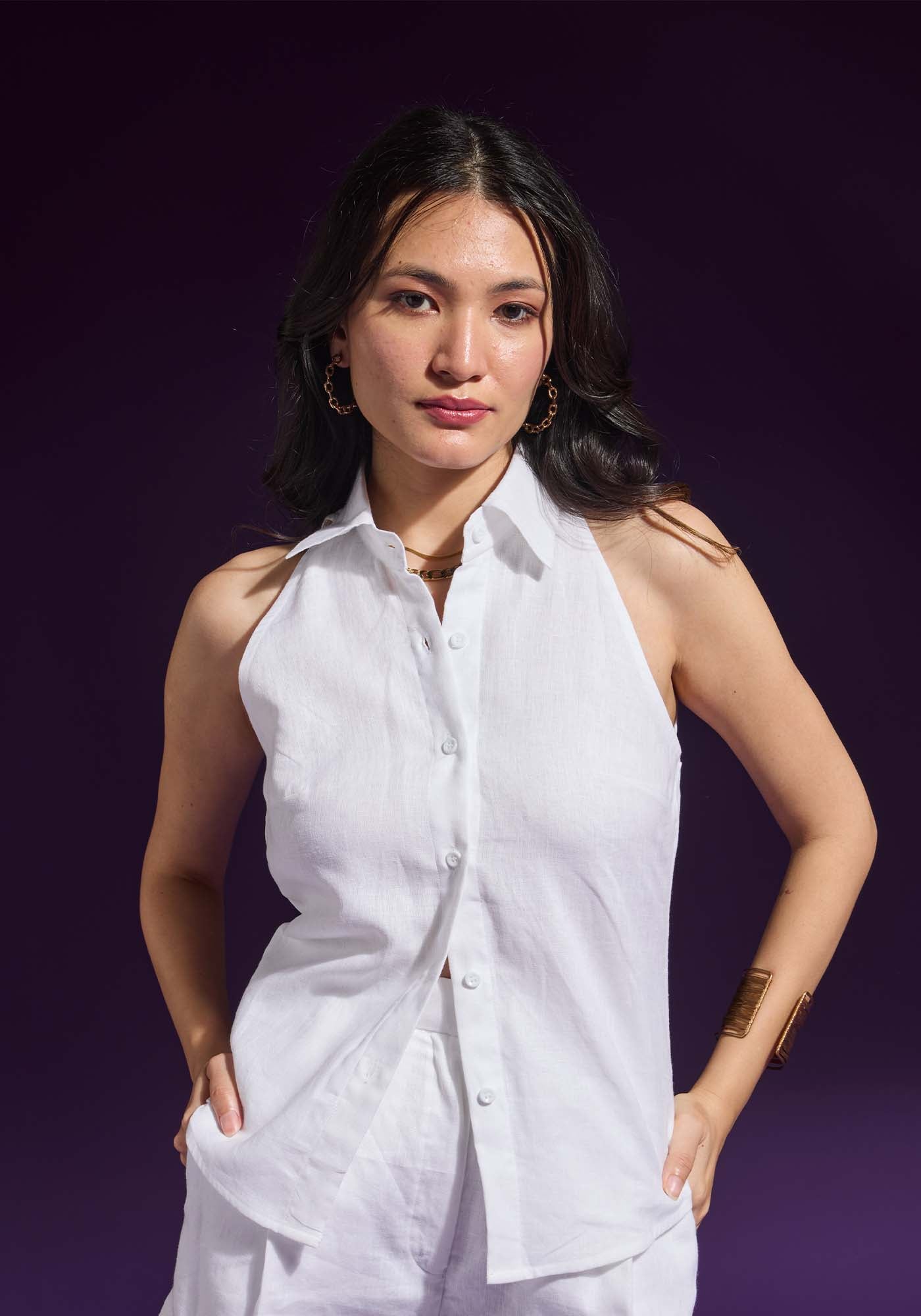 Ms.V Halter Shirt