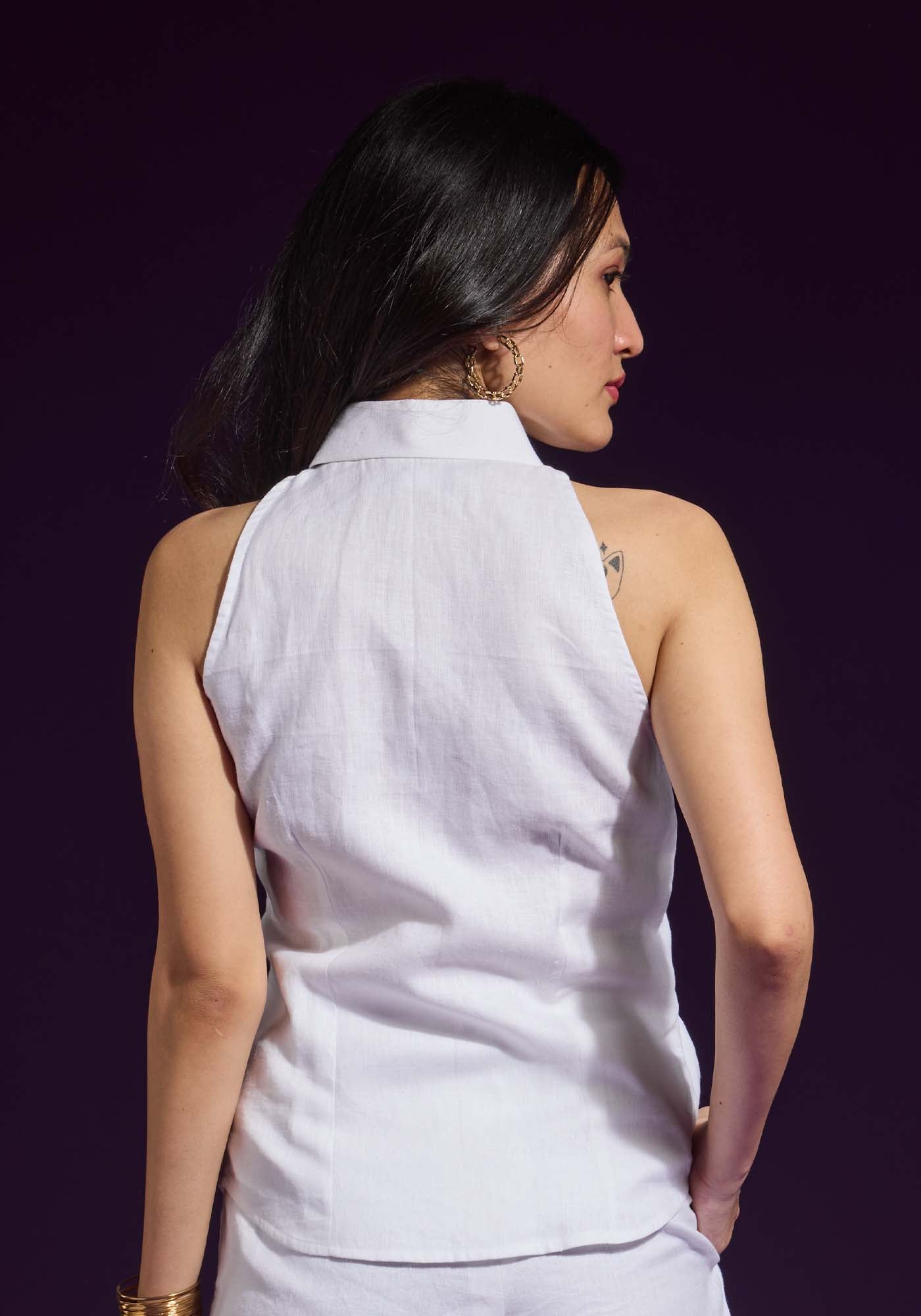 Ms.V Halter Shirt