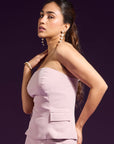 Ms.V Strapless Structured Top
