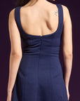 Ms.V Mini Structured Dress With Buttons