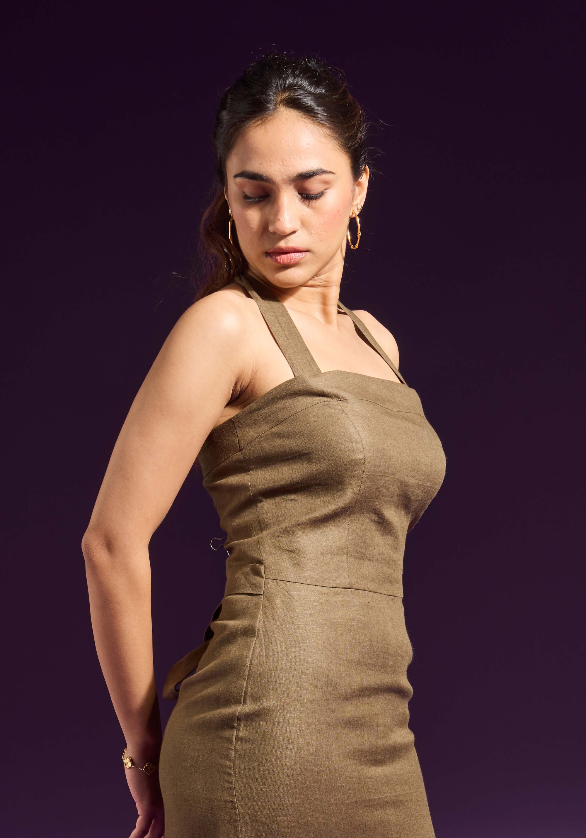 Versa Violet Midi Dress