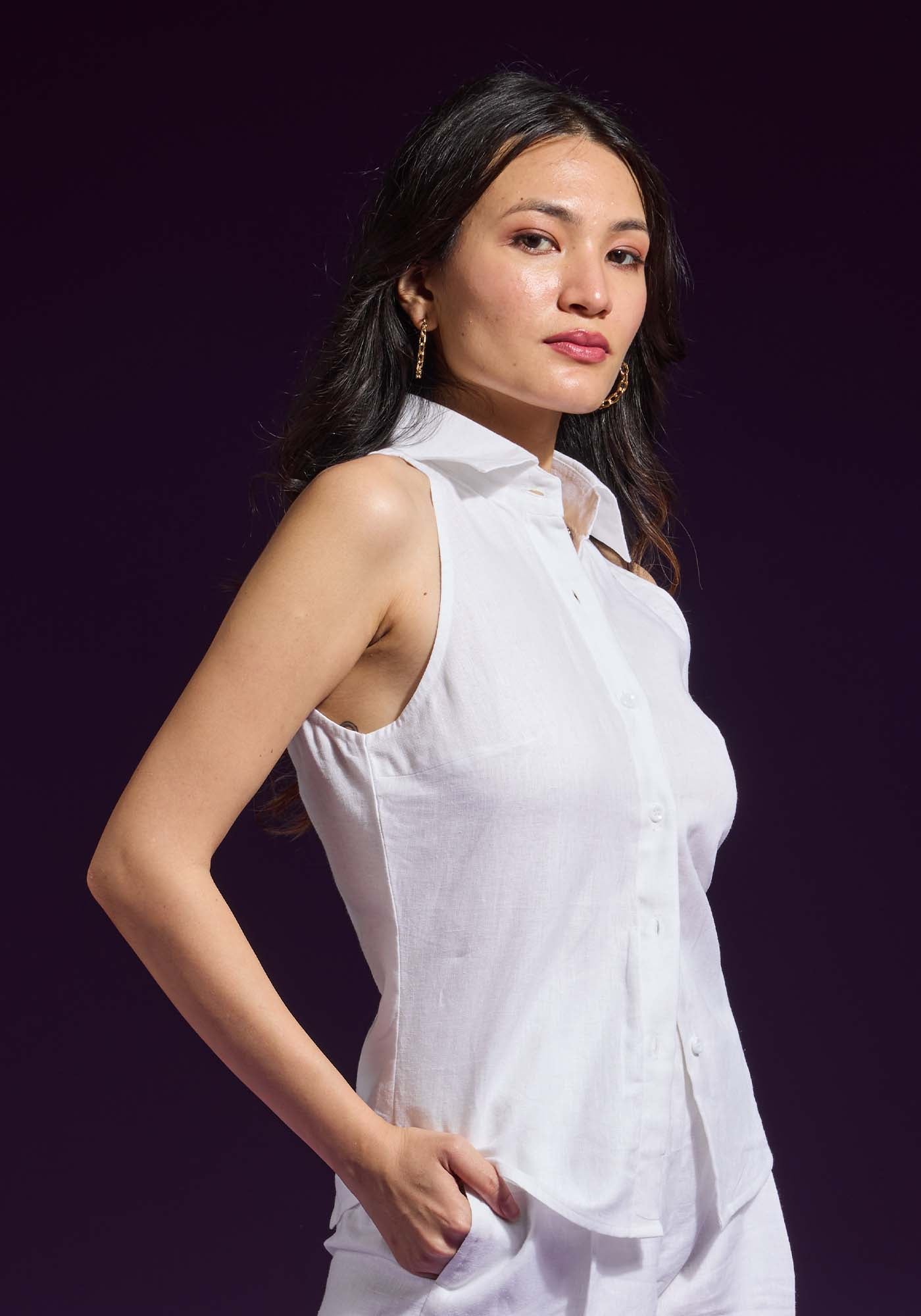 Ms.V Halter Shirt