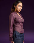 Ms.V Zip-Up Top