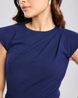Ms.V Draped Mini Dress