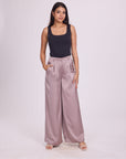 Ms.V Flared Satin Pants
