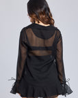 Ms.V Ruffle Cover Up