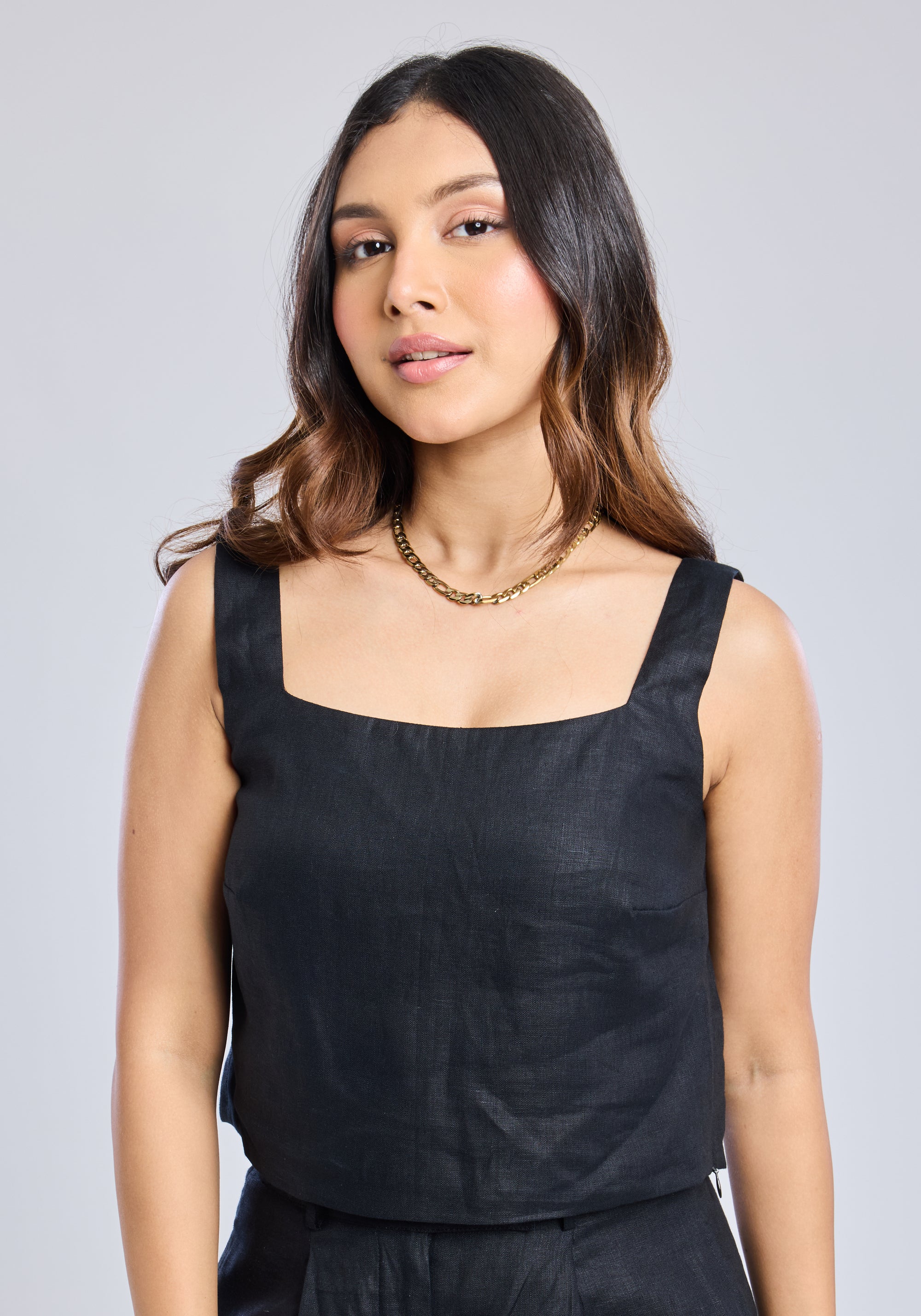 Ms.V Square Neck Top