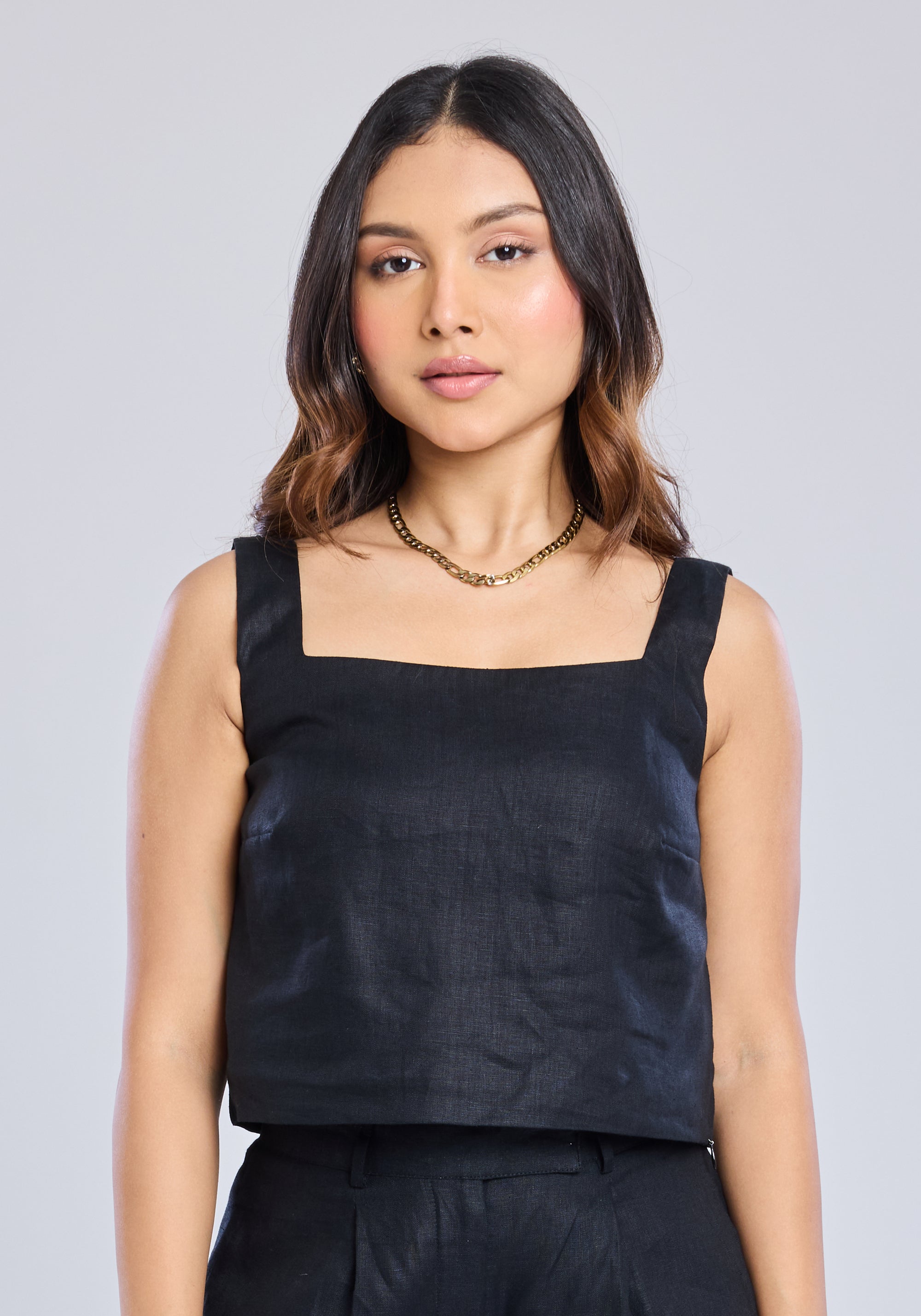Ms.V Square Neck Top