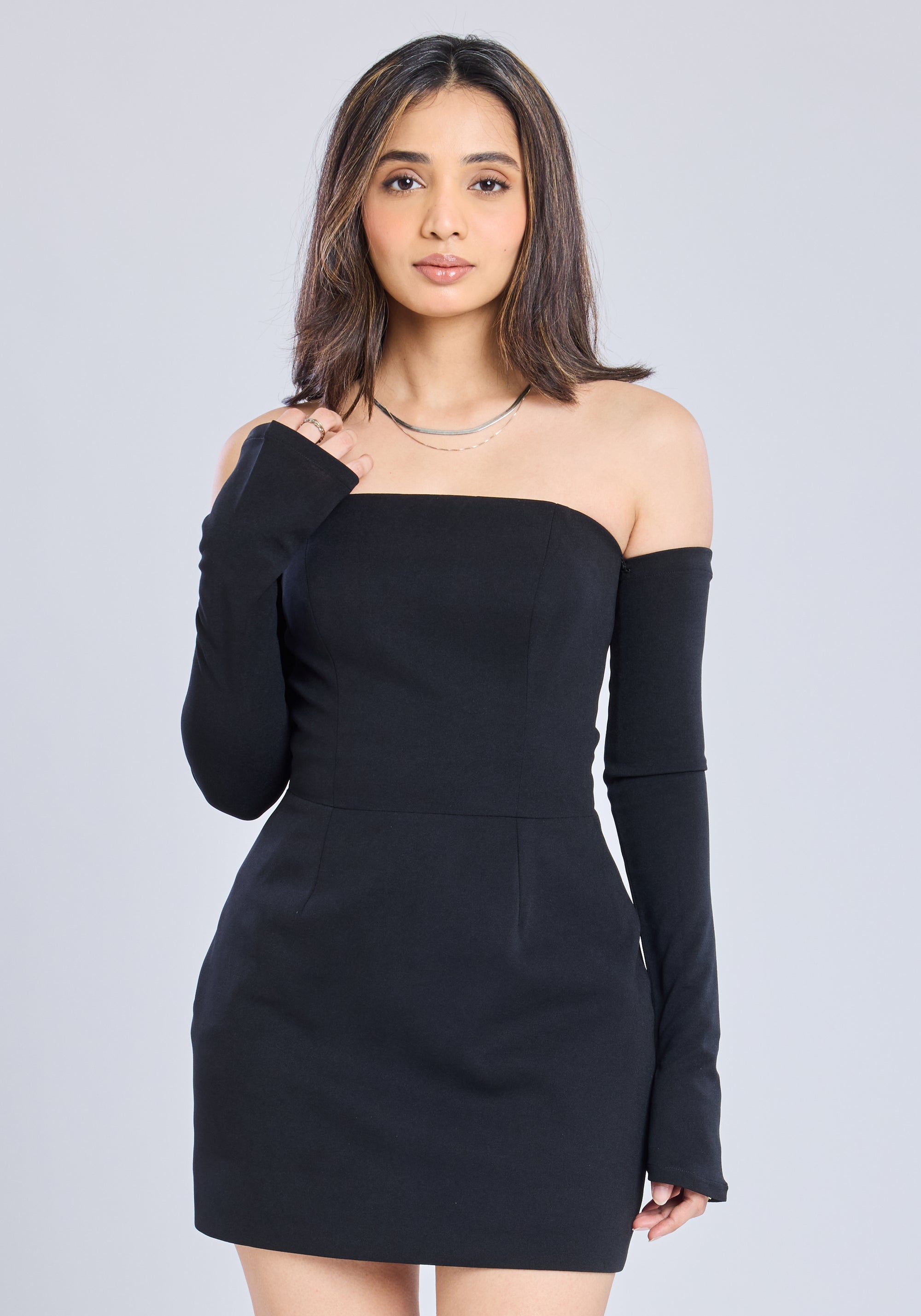 VERSA VIOLET Mini Dress
