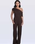 Ms.V One-Shoulder Jumpsuit