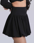 Ms. V Open Hem Jacket & Bubble Skirt