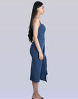 Ms.V Tie-Up Midi Dress
