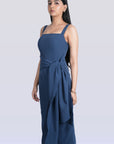 Ms.V Tie-Up Midi Dress