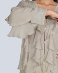 Ms.V Layered Ruffle Cover-Up