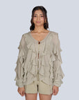 Ms.V Layered Ruffle Cover-Up