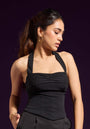 Ms.V Ruched Halter Top