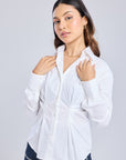 Ms.V Cinched Shirt