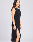 Ms.V Draped Midi Dress