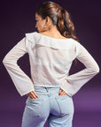 Ms.V Cropped Cover Up