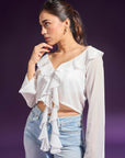 Ms.V Cropped Cover Up