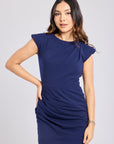 Ms.V Draped Mini Dress