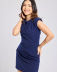 Ms.V Draped Mini Dress
