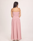 Ms. V Draped Chiffon Corset Top
