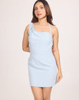 Ms. V Asymmetric Mini Dress