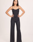 Ms. V Pinstripe Top & Ms. V Pinstripe Pant