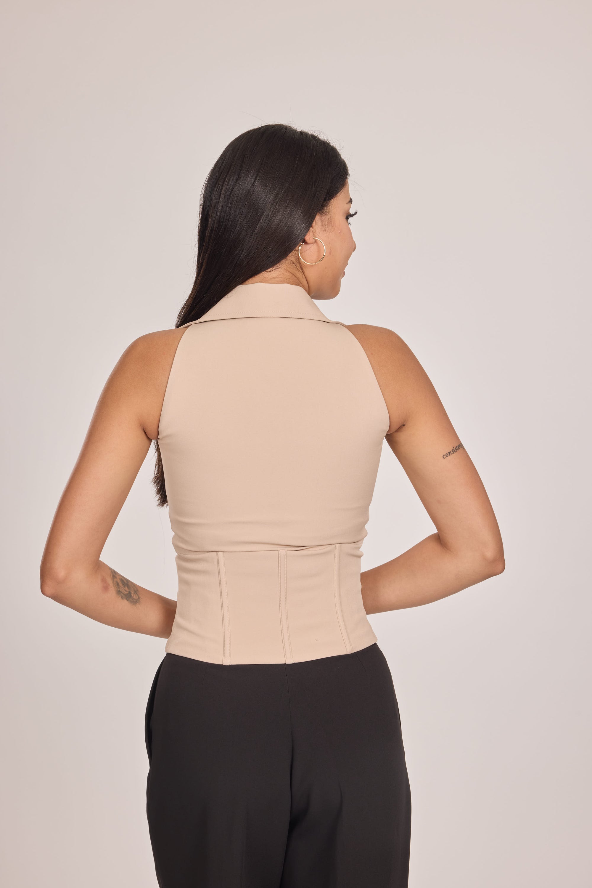 Ms.V Halter Corset Top