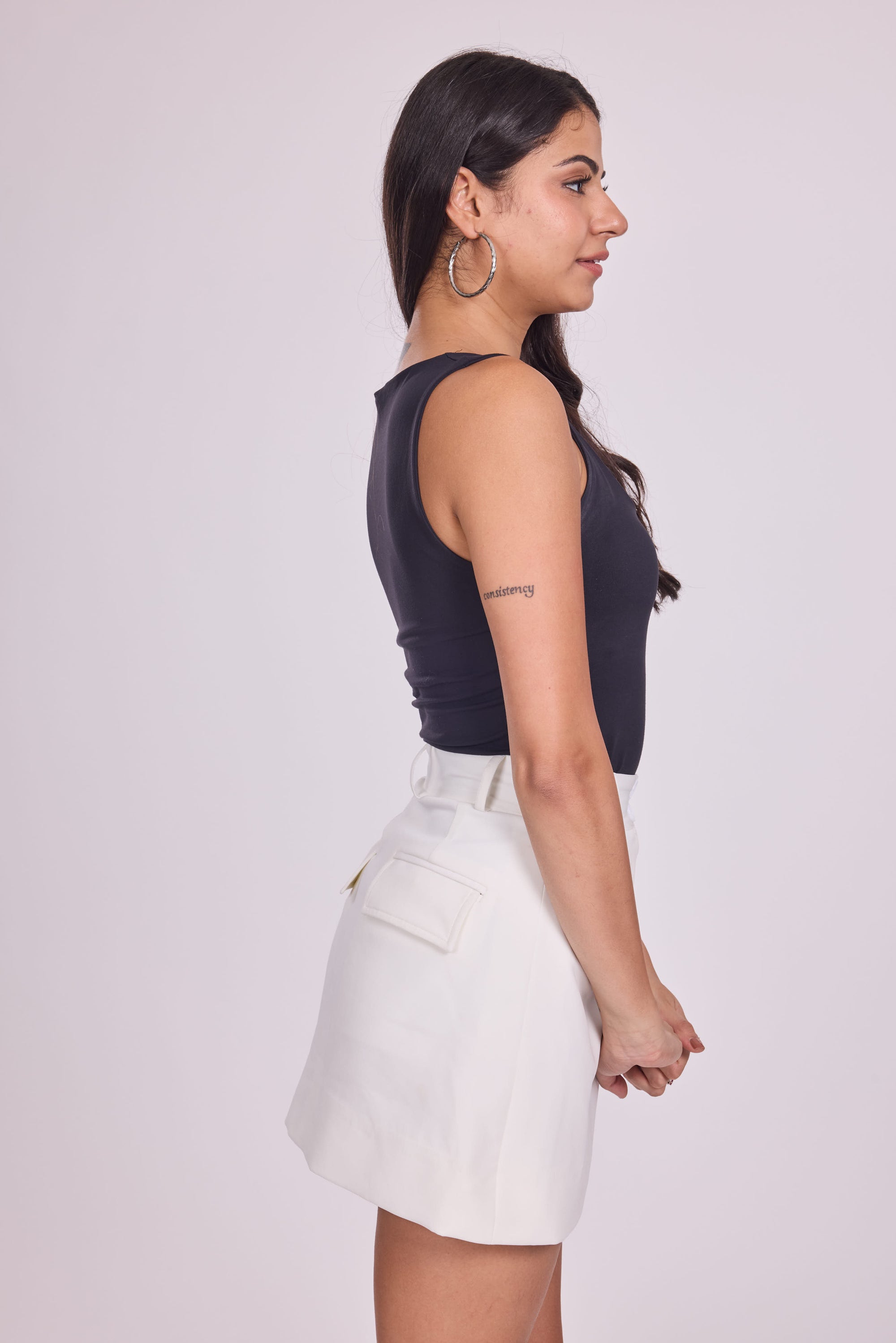 Ms.V Tailored Mini Skirt