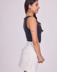 Ms.V Tailored Mini Skirt